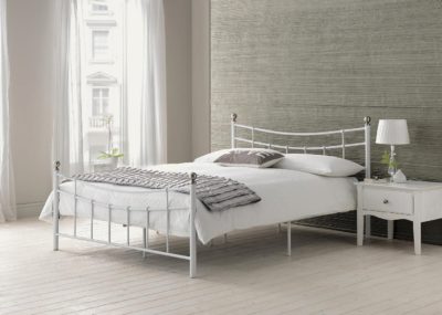 HOME Darla Single Bed Frame - White.